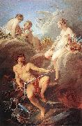 Francois Boucher Venus Asking Vulcan for Arms for Aeneas Germany oil painting artist